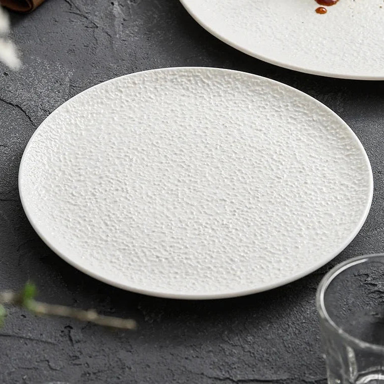 Assiette Ronde Céramique | Crunch