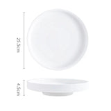 Assiette Ronde Céramique | Halo