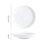 Assiette Ronde Céramique | Halo