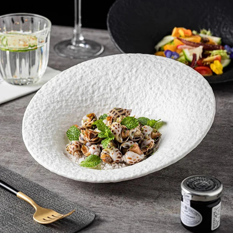 Assiette Ronde Céramique | Crunchy