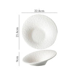 Assiette Ronde Céramique | Crunchy