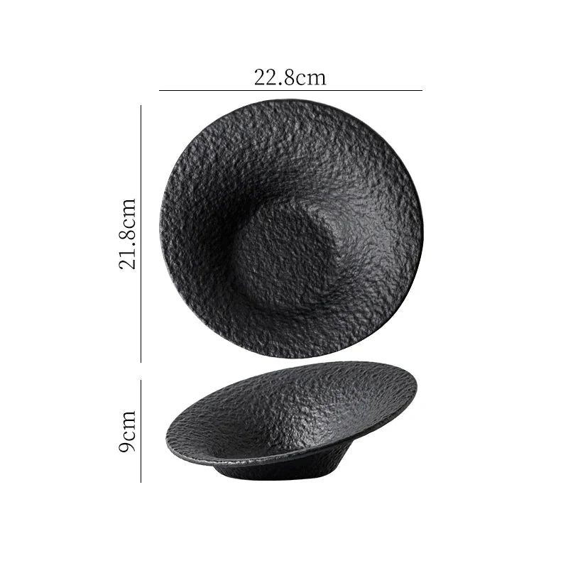 Assiette Ronde Céramique | Crunchy