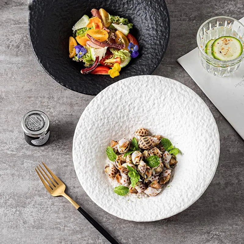 Assiette Ronde Céramique | Crunchy