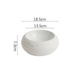 Assiette Ronde Céramique | Tears