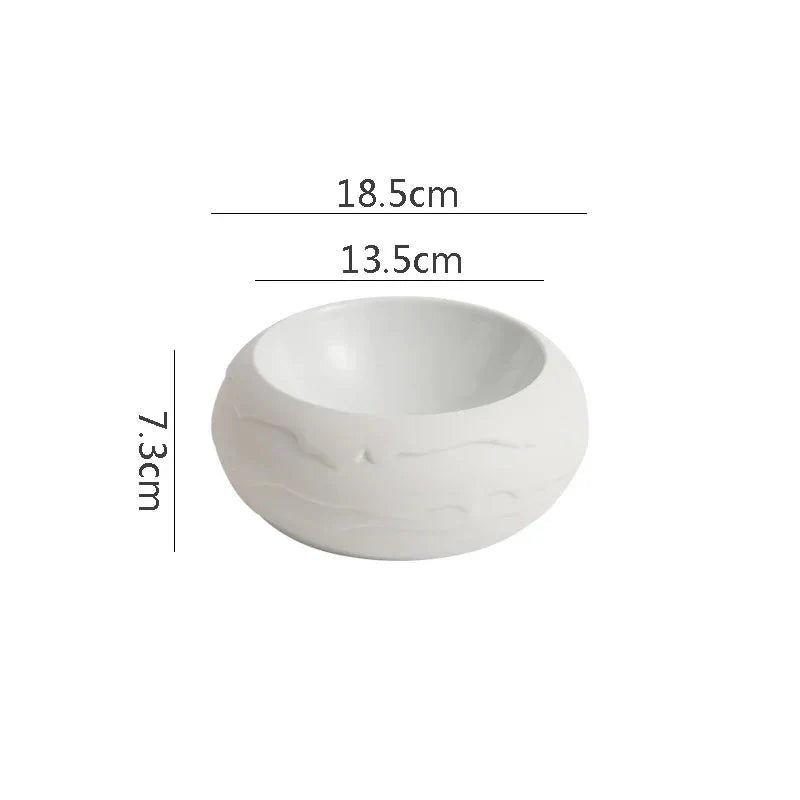 Assiette Ronde Céramique | Tears