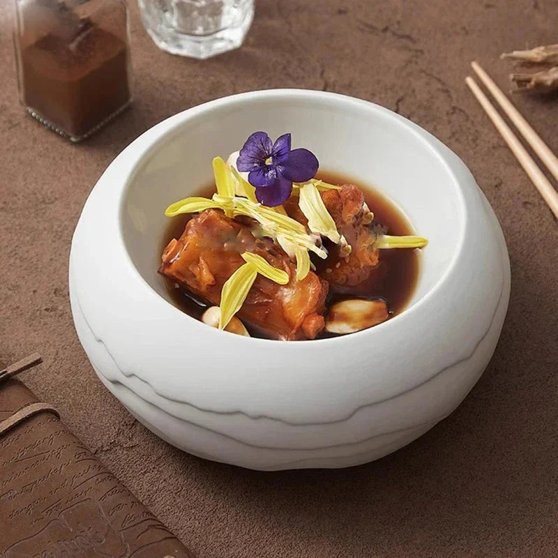 Assiette Ronde Céramique | Tears