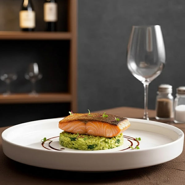 Assiette Ronde Céramique | Halo