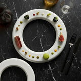 Assiette Anneau Céramique | Orbita