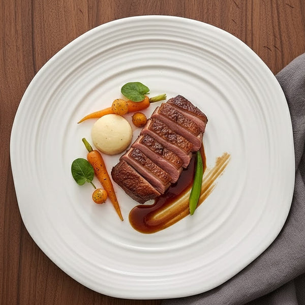 Assiette Plate Céramique | Onde