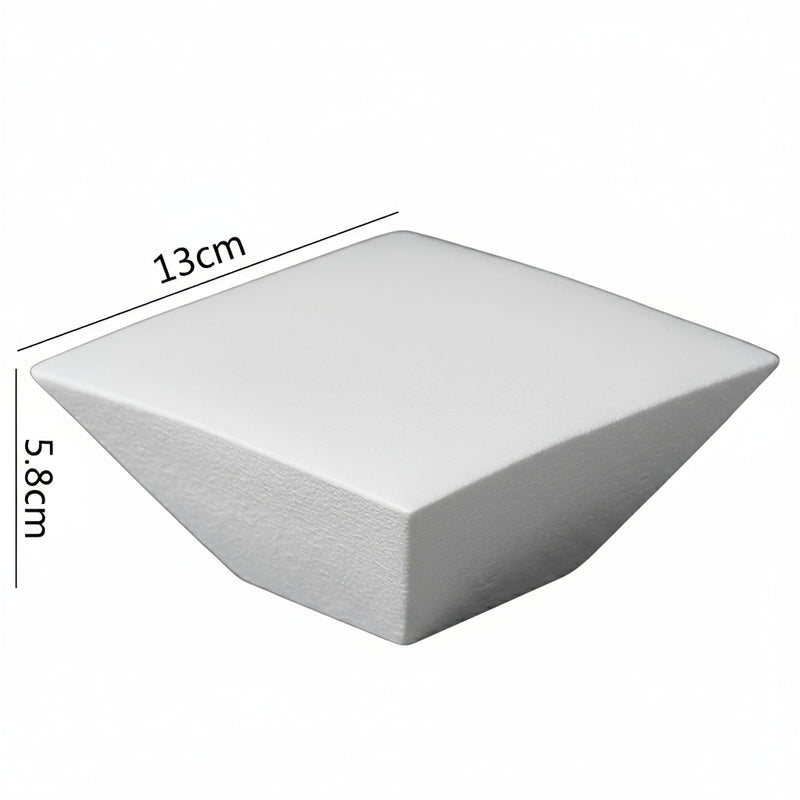 Assiette Prisme Céramique | Céleste