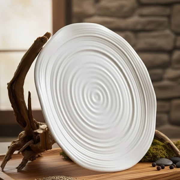 Assiette Plate Céramique | Onde